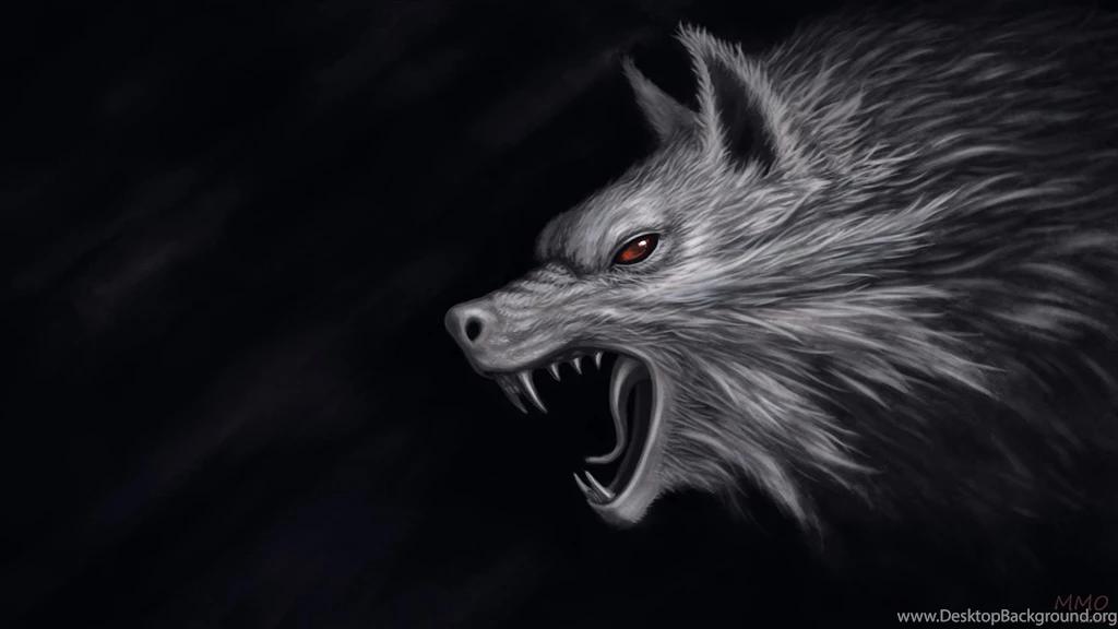 Monsters Wolves Head Fantasy Wolf Dark Wallpapers