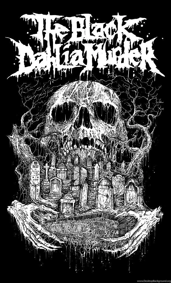 THE BLACK DAHLIA MURDER (USA) T Shirt Artwork By Riddickart On ...