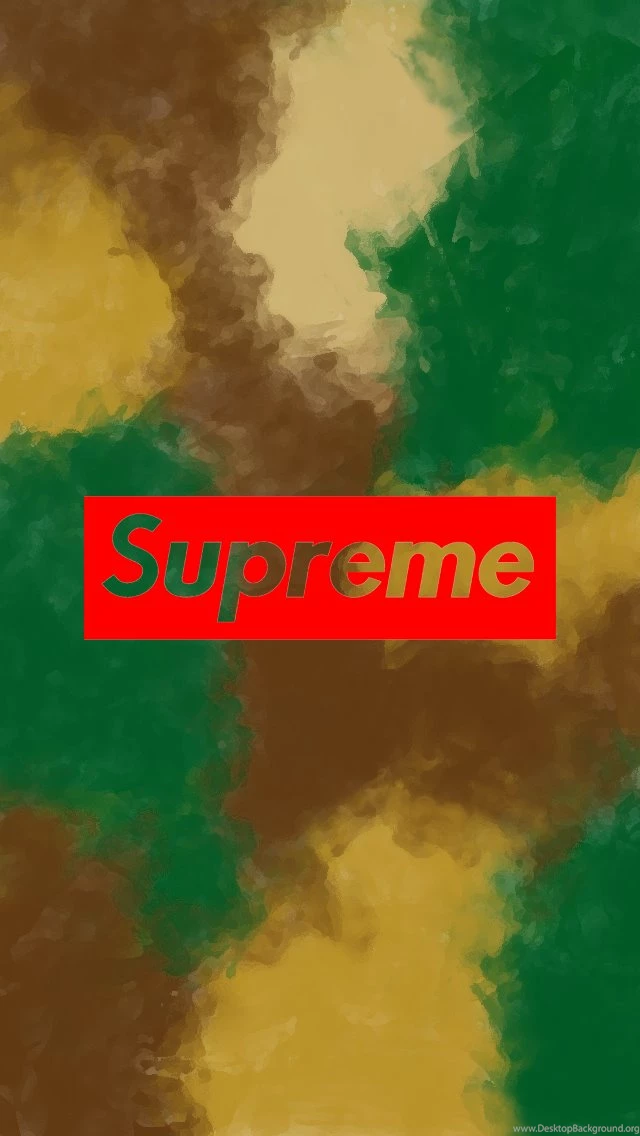 Supreme Watercolor Camouflage Wallpapers iPhone 5 By JD 0 G On ...