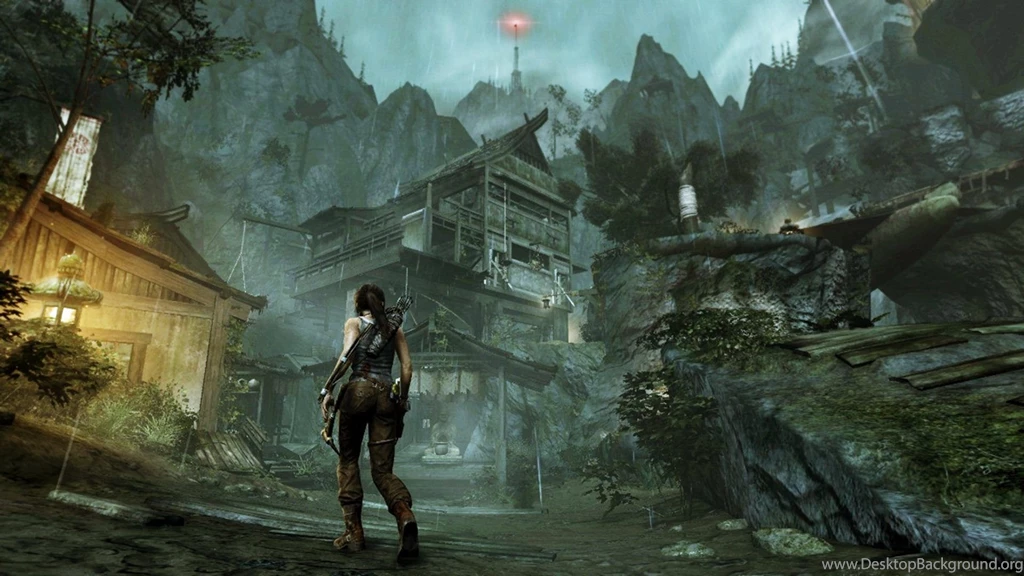 Tomb Raider Wounded Desktop Backgrounds HD 1920x1080