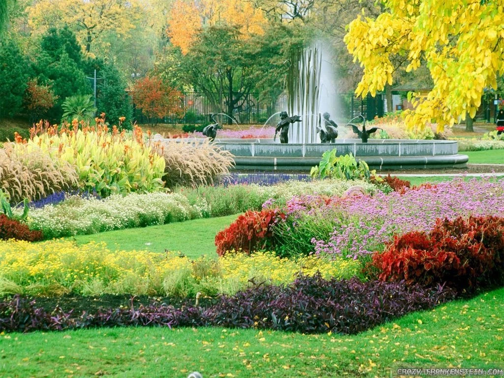Flower Garden: Beautiful Flower Garden Wallpapers Crazy ...