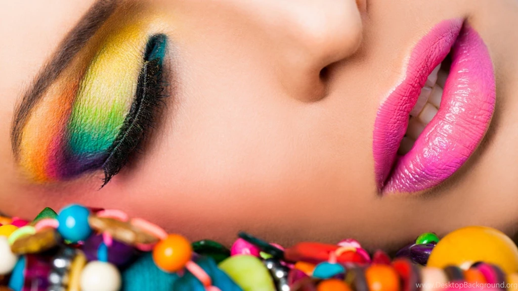 Download Wallpapers 3840x2160 Girl, Lipstick, Makeup, Lips, Bright ...