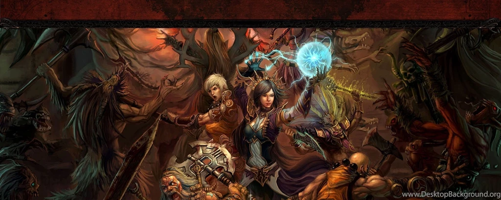 Dual Monitor Resolution Diablo 3 Wallpapers HD, Desktop ...