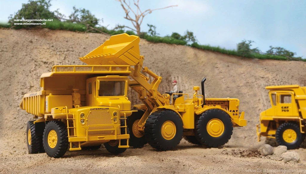MiniMoversNL: BAGGERMODELLE   MiniMovers Caterpillar Wallpapers 2013