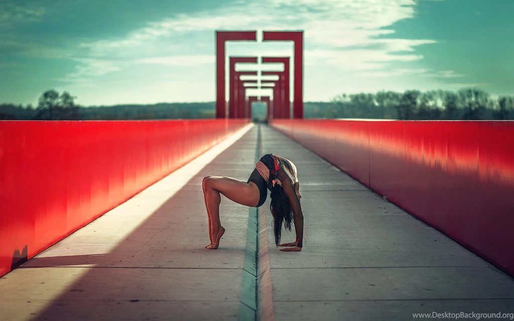GYMNASTICS Exercise Fitness Sexy Babe Sport Grace Artistic Art ...
