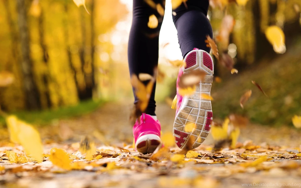 Download Wallpapers Exercise, Jogging, Running Shoes, Autumn ...