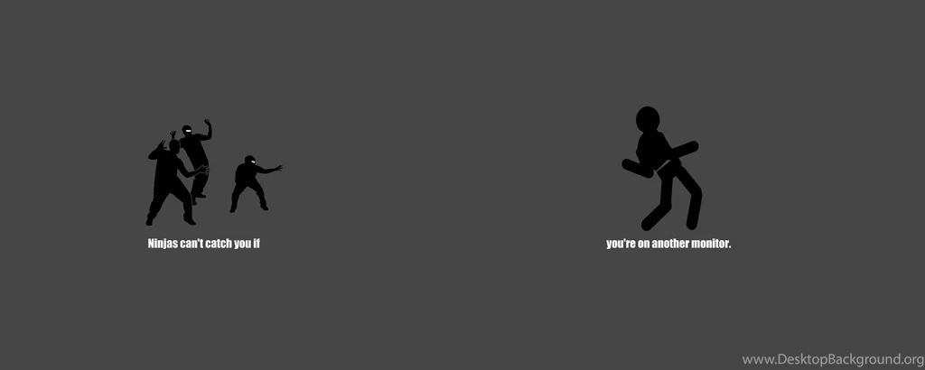 Ninjas Cant Catch You If Wallpapers