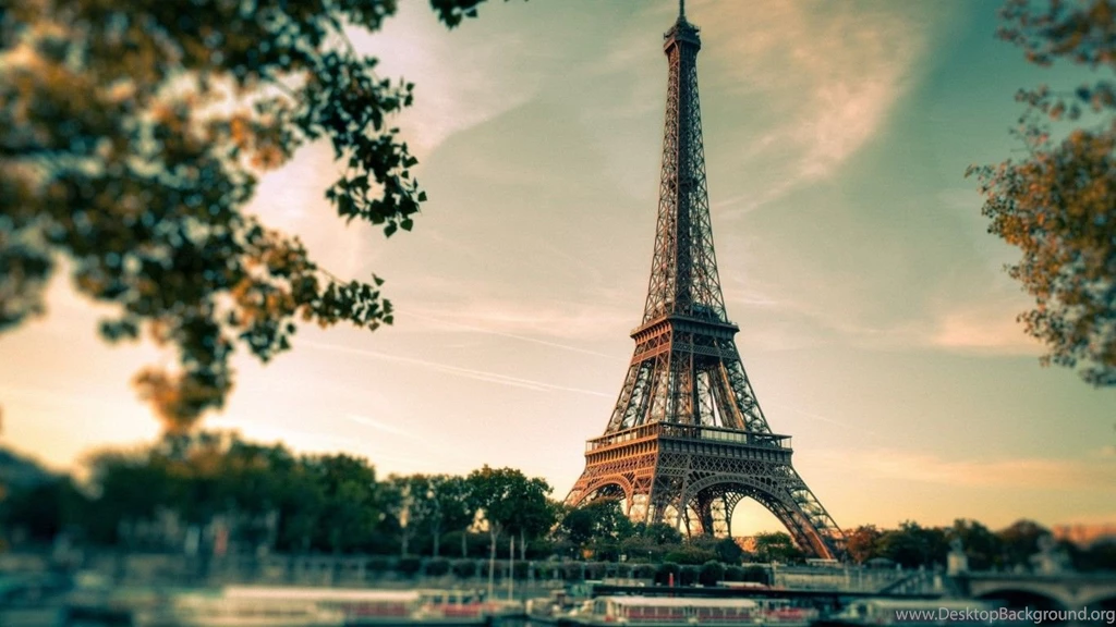 Paris France Eiffel Tower Beautiful Cityscape