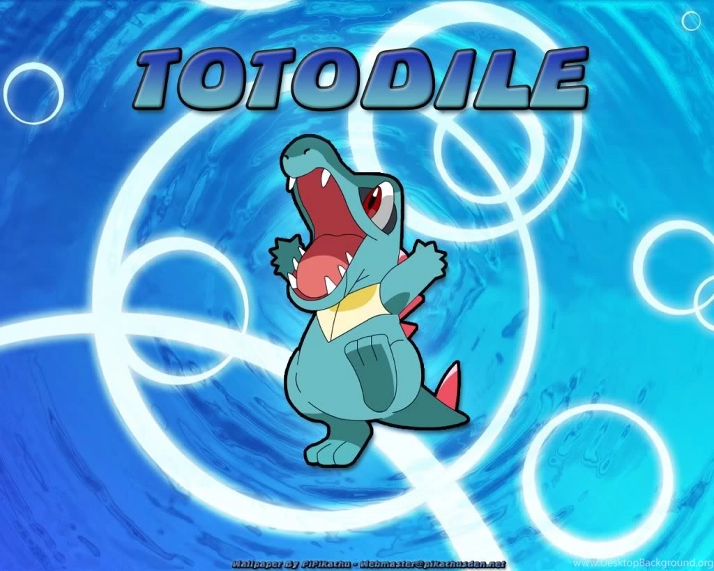 Totodile Pokemon Wallpapers