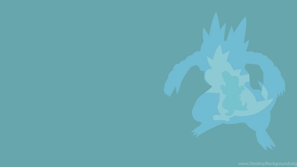 Totodile Evolution Line Minimalist Wallpapers By BrulesCorrupted On ...