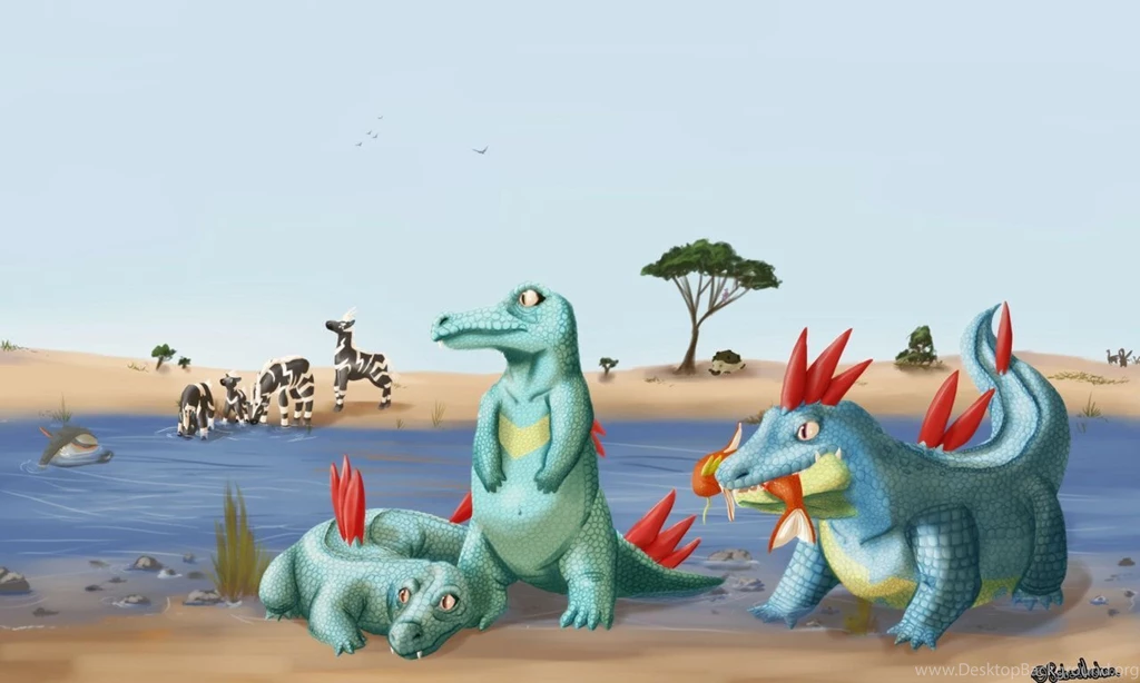 Totodile Wallpapers By Servaline On DeviantArt