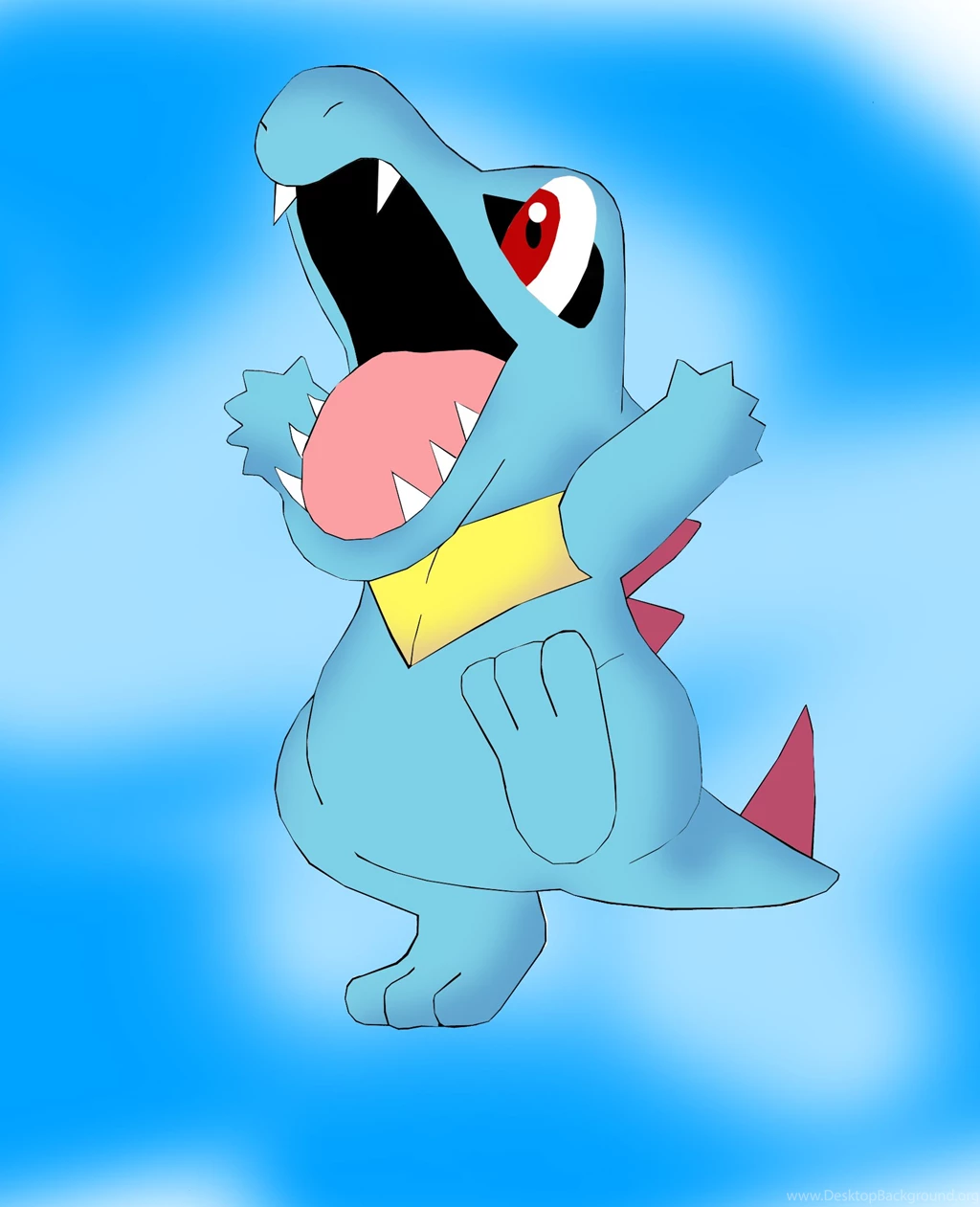 Chomper The Totodile By Kaiba Girl Maliko On DeviantArt