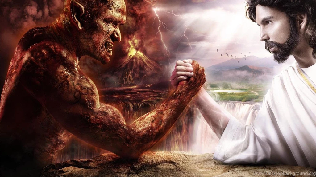 Lucifer Vs Jesus Christ (
