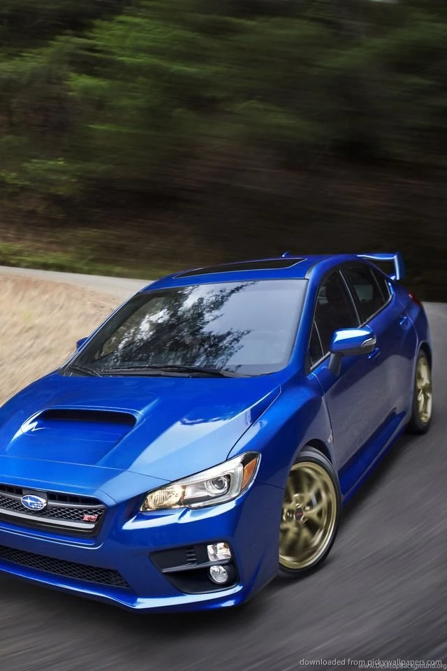 Download Subaru WRX STI Launch Edition On The Road Wallpapers For ...