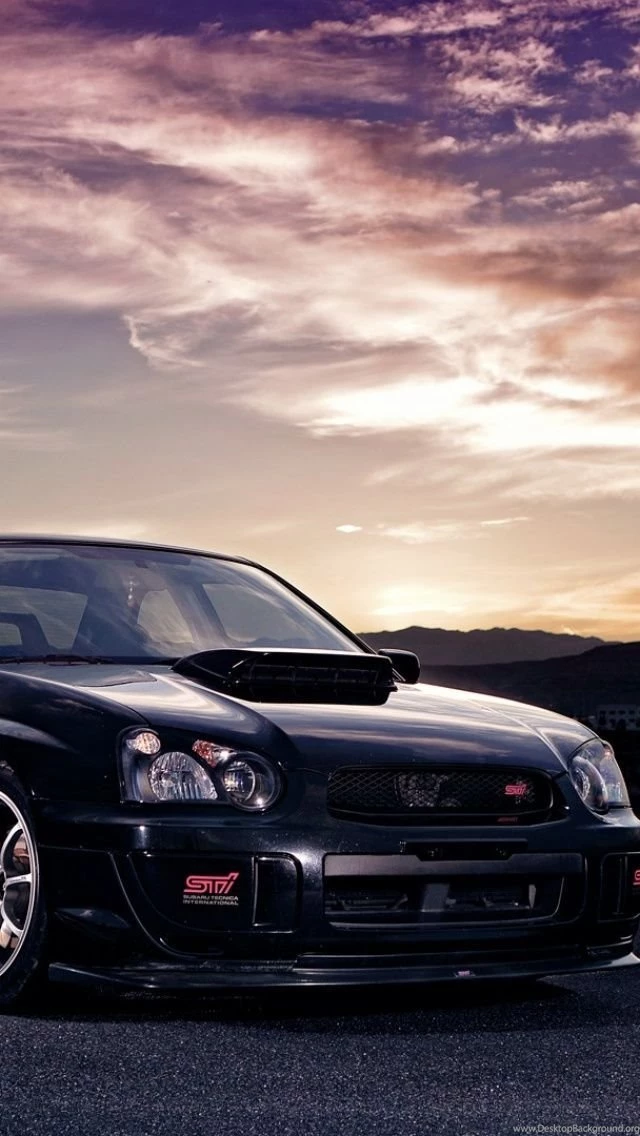 Black Wrx Sti iPhone 5 Wallpapers