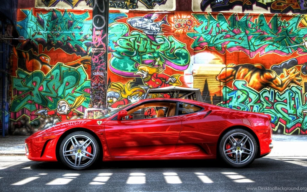 Ferrari Graffiti Wallpapers