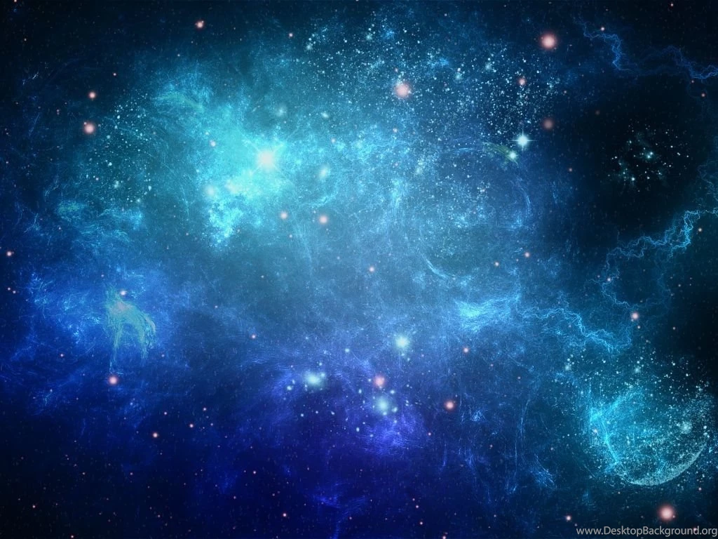 Download Wallpapers 1024x768 Space, Background, Blue, Dots 1024x768 ...