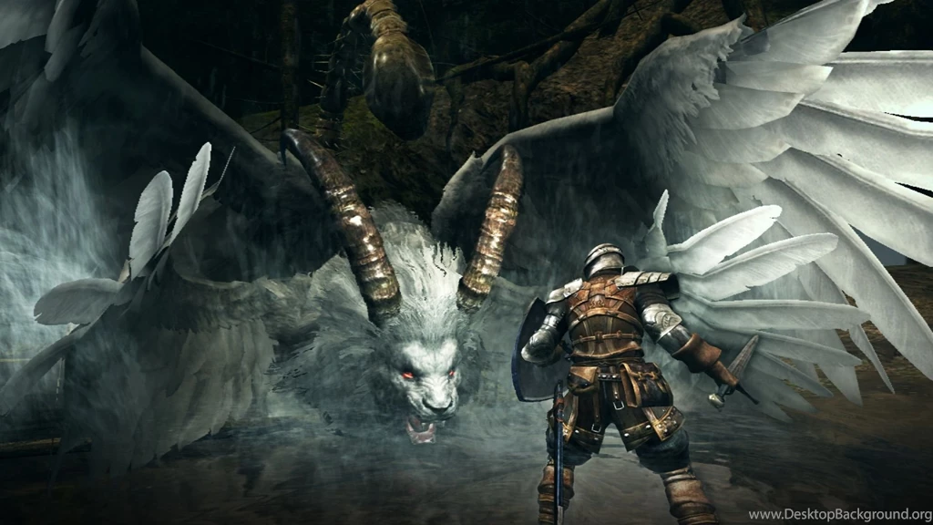 Dark Souls 2 Winged Beast Desktop Wallpapers