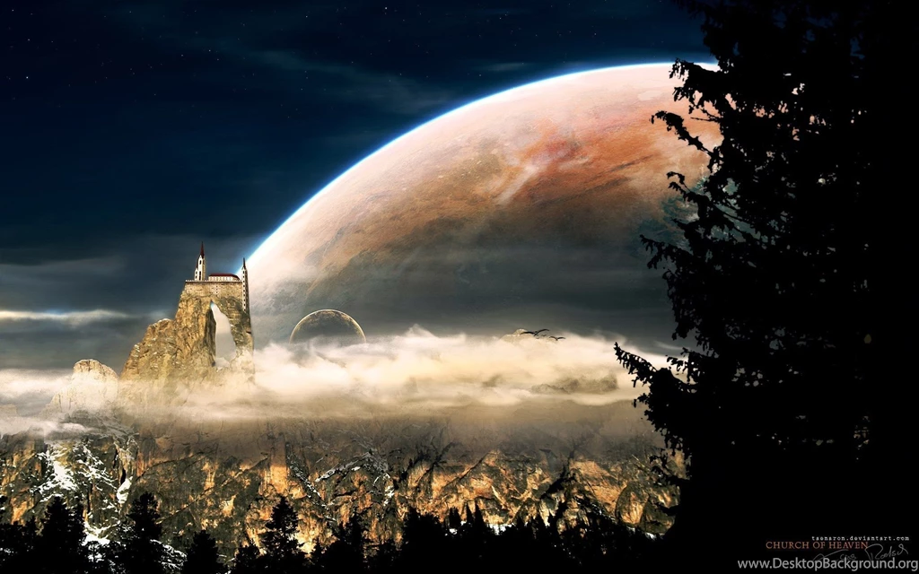HD Digital Art Of Universe And Planets 1920x1200 NO.2 Desktop ...