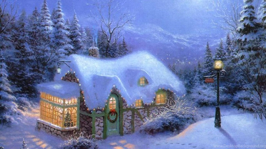 Christmas House Wallpapers And Images Wallpapers, Pictures, Photos