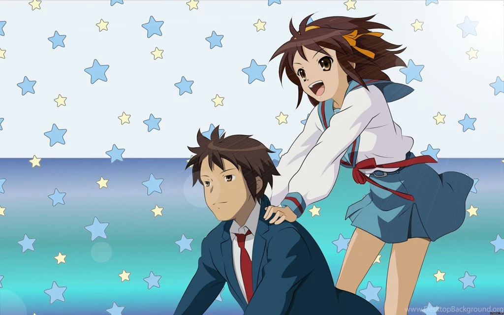Haruhi And Kyon Kyon (The Melancholy Of Haruhi Suzumiya ...