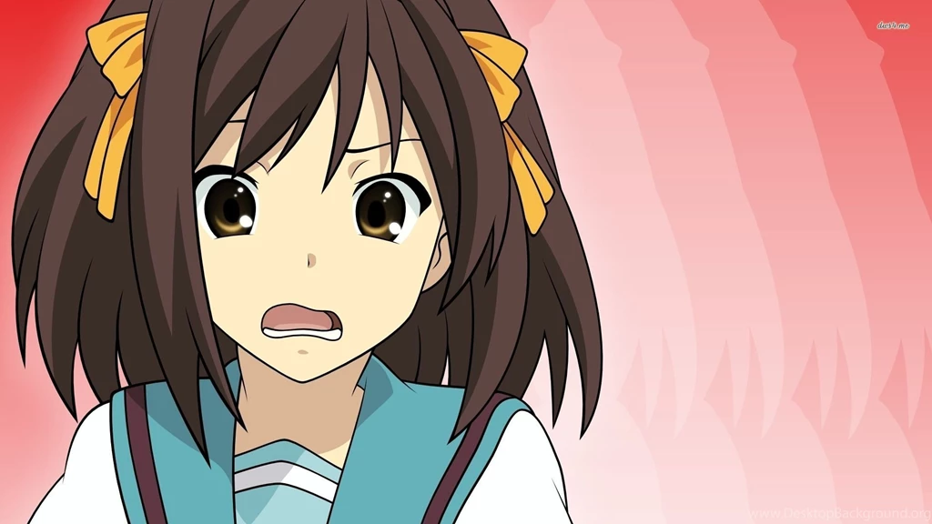 Haruhi Suzumiya From The Melancholy Of Haruhi Suzumiya Wallpapers ...
