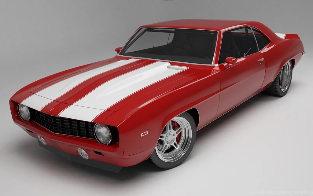 Chevrolet Camaro 1969 Red Wallpapers For Deksto 7551 Full HD ...