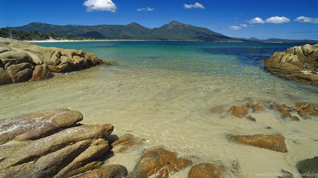 Promise Bay From Hazards Beach Freycinet National Park Tasmania Australia.jpg