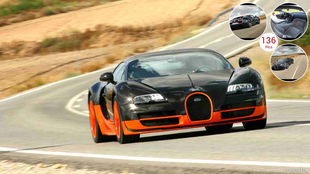 Bugatti Veyron Super Sport   Orange & Black