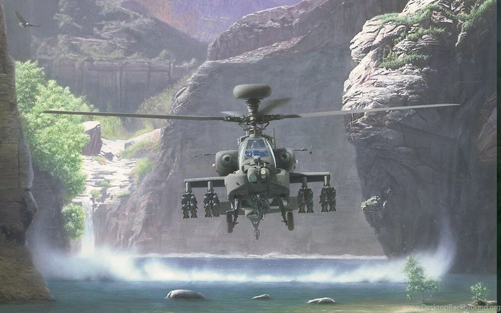 Helicopter Attack Wallpapers Desktop 5708   HD Wallpapers Site