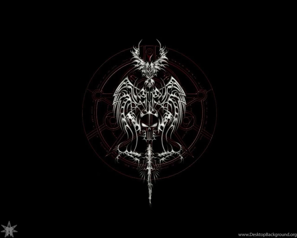 DARK SKULL WALLPAPER (