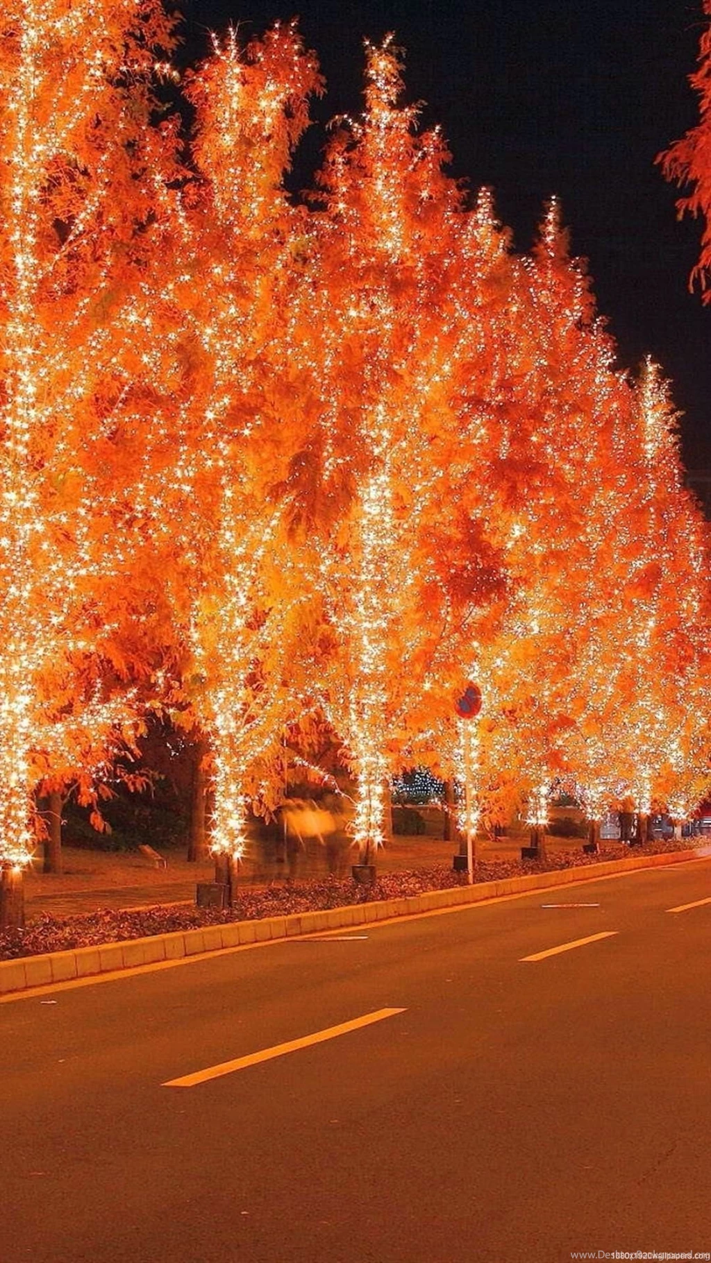 1080x1920 Fantasy Night Christmas Holiday Wallpapers HD