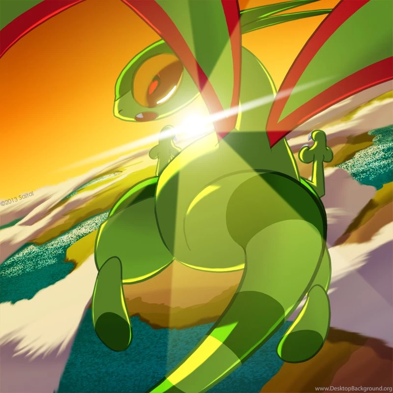 POKEDDEXY 11: Flygon By Saital On DeviantArt