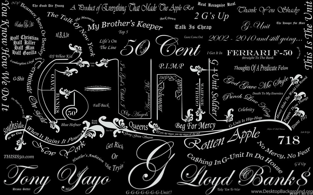 G UNIT 50 CENT Gangsta Rap Rapper Hip Hop Unit Cent J Wallpapers ...
