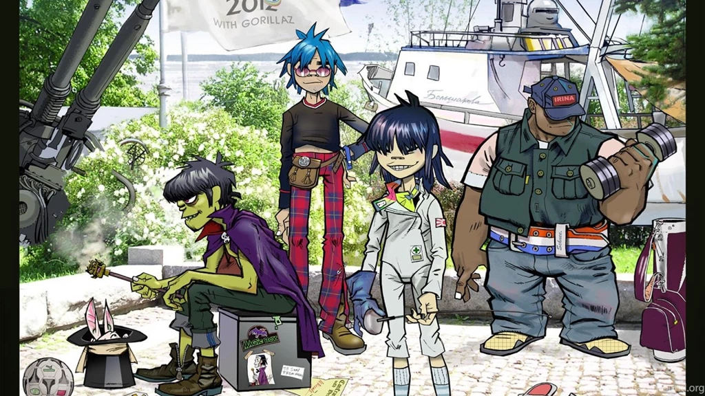 Gorillaz London Music Bands Hd Wallpapers   (