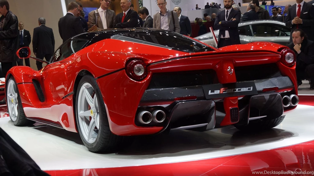Download 1920x1080 Ferrari LaFerrari Geneva Exhaust Wallpapers