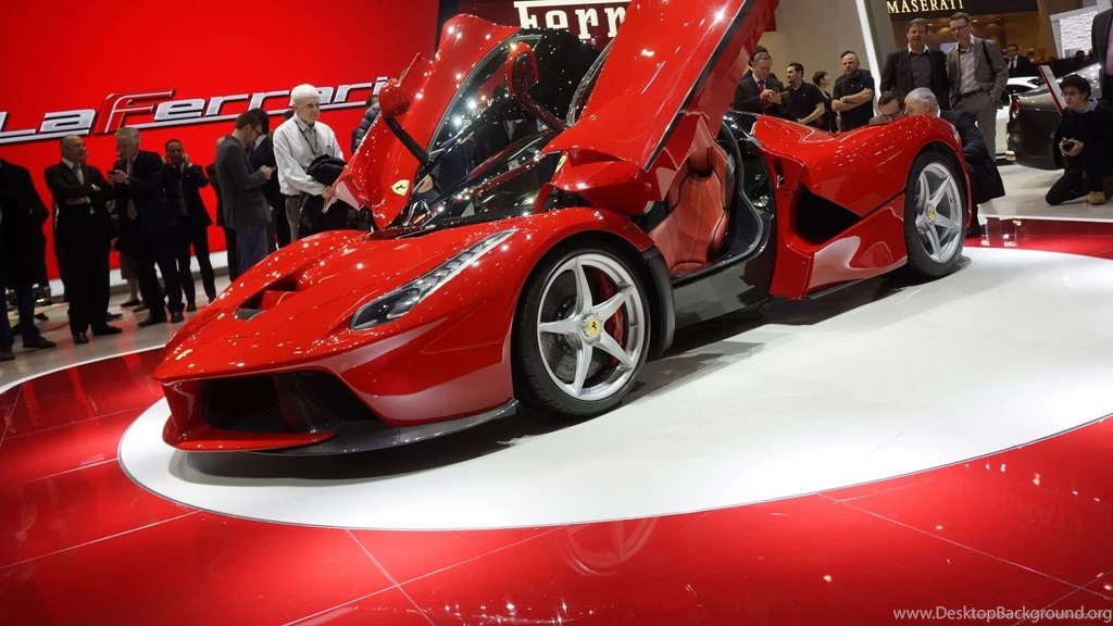 Download 1920x1080 Ferrari LaFerrari Geneva Doors Open Wallpapers