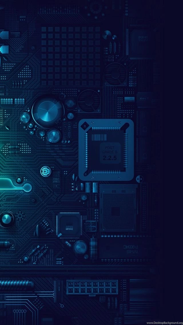 Electronic iPhone 5s Wallpapers