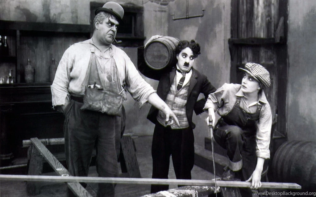 Charlie Chaplin Monochrome Wallpapers