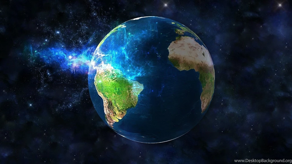 Earth From Space Hd Wallpaper.
