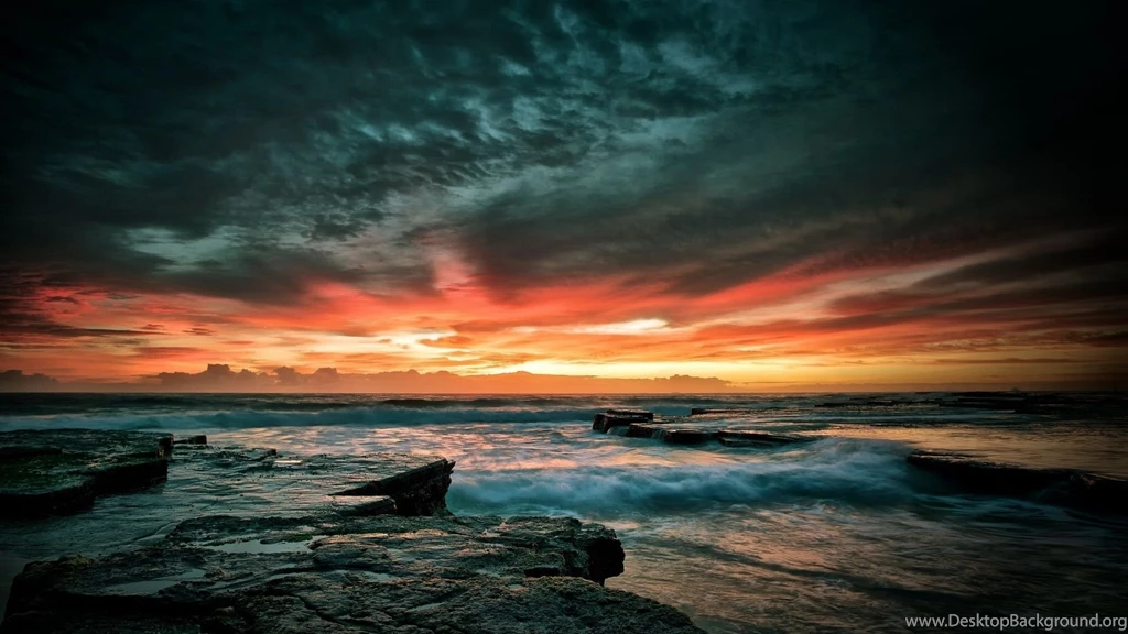 1920x1080 HDR Sunset Desktop PC And Mac Wallpapers