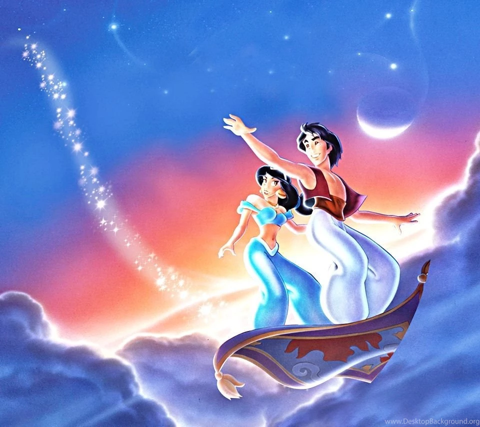Walt Disney Aladdin Princess Jasmine Carpet HD Wallpapers Image For ...