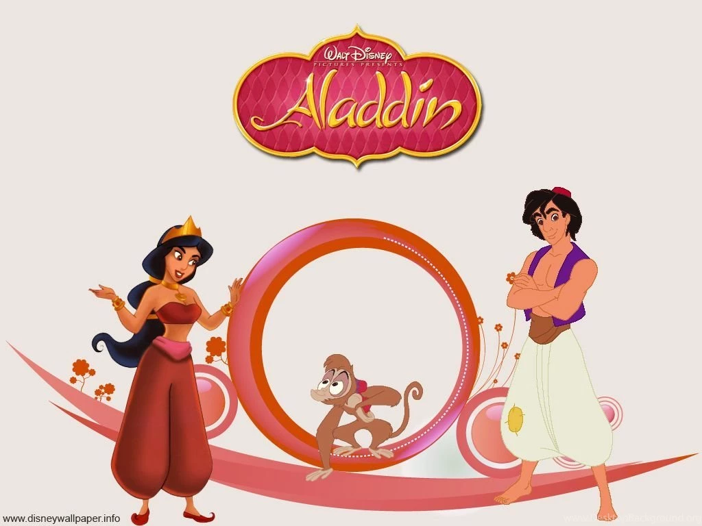 Aladdin And Jasmine Toonswallpapers.com VS Disneywallpapers.info ...