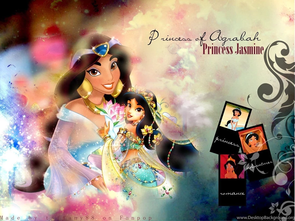 Princess Jasmine Aladdin Wallpapers (16450995) Fanpop