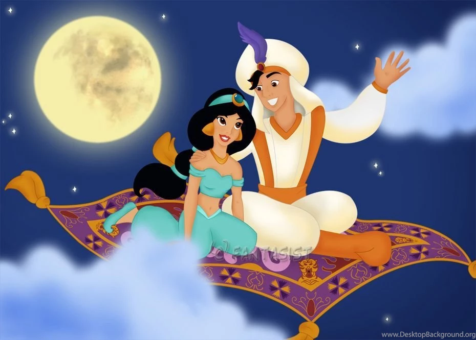 Aladdin And Jasmine Backgrounds Image For Phone Cartoons Wallpapers