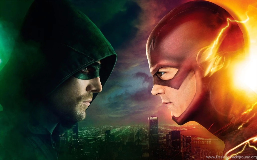 Arrow Vs The Flash TV Series Free Wallpapers For Desktop