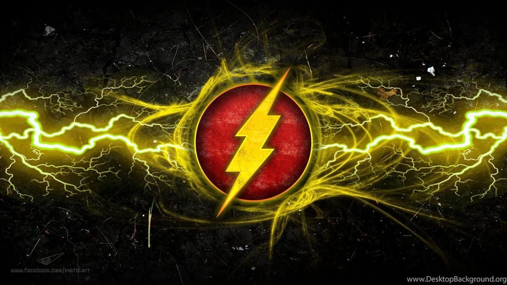 The Flash Logo Desktop Wallpapers