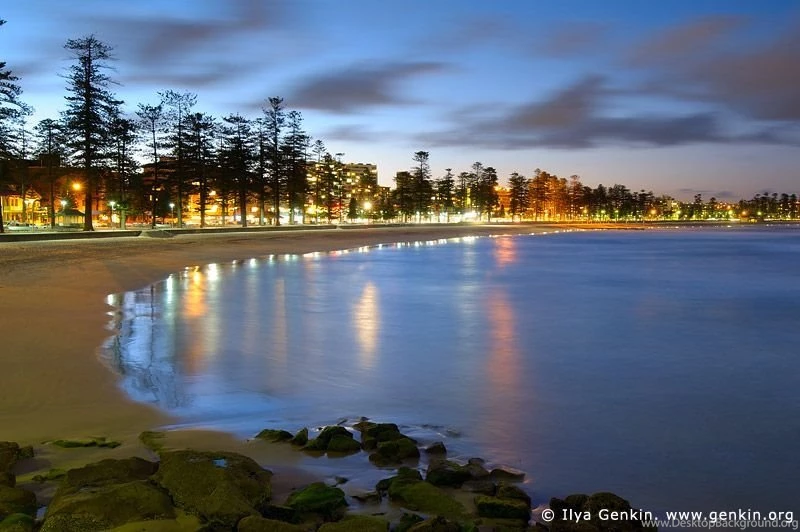 Wallpapers Beach Party At Dusk Manly Sydney Nsw Australia Image Id ...