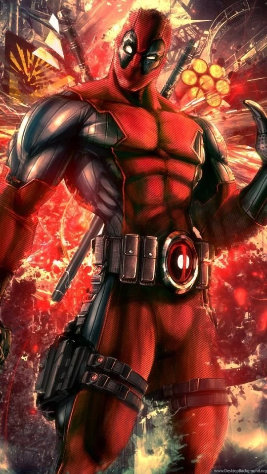 Download Wallpapers 540x960 Deadpool, Abstract, Mercenary, Anti ...
