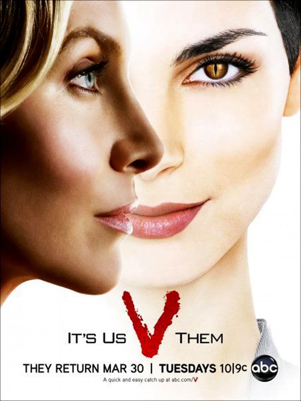 V Series Artwork Elizabeth Mitchell Morena Baccarin Wallpapers ...